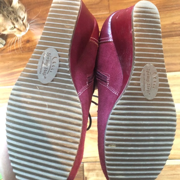 Spring Step L'Artiste Bordeaux Westminster Bootie 38 - Picture 7 of 8